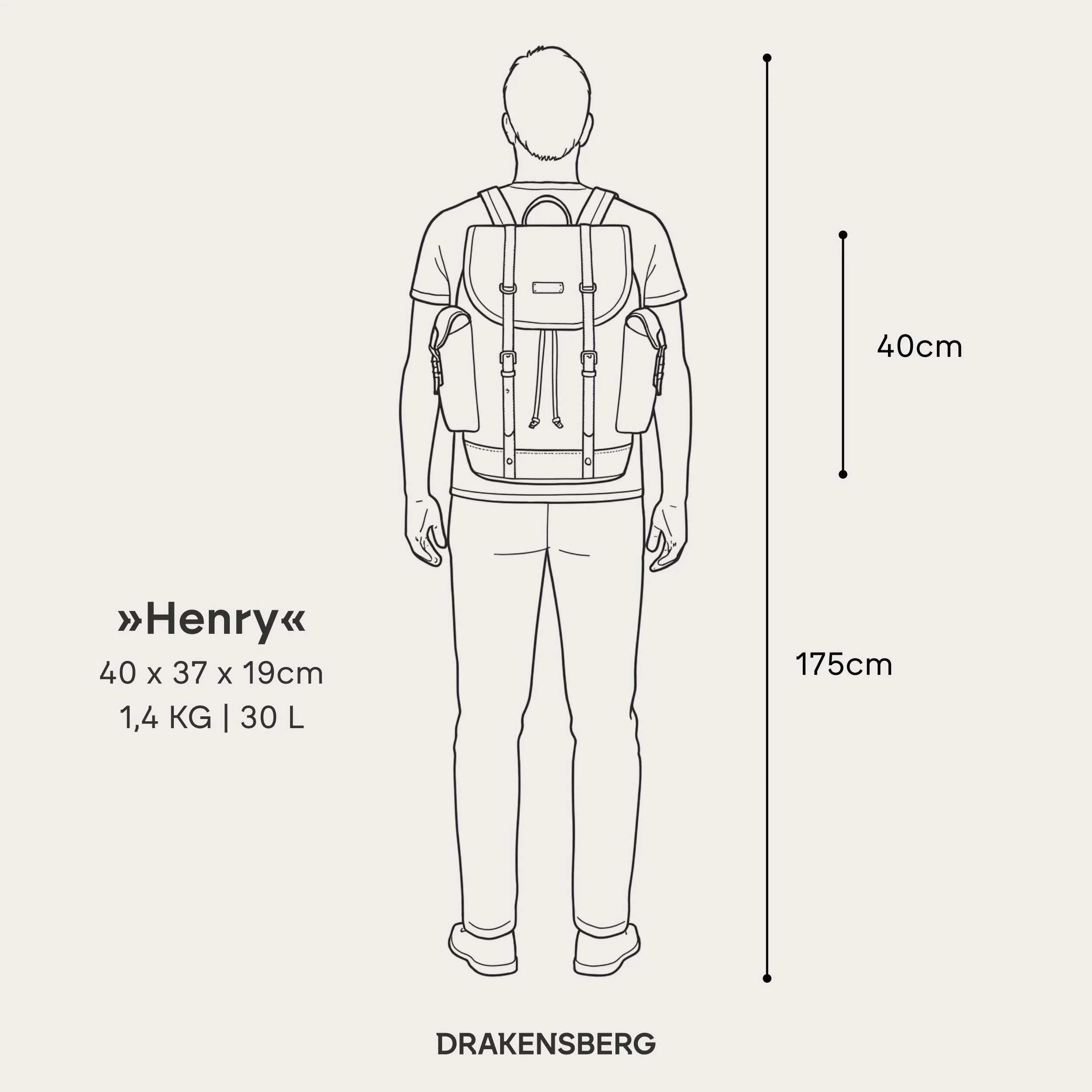 Rucksack »Henry« - Image 10