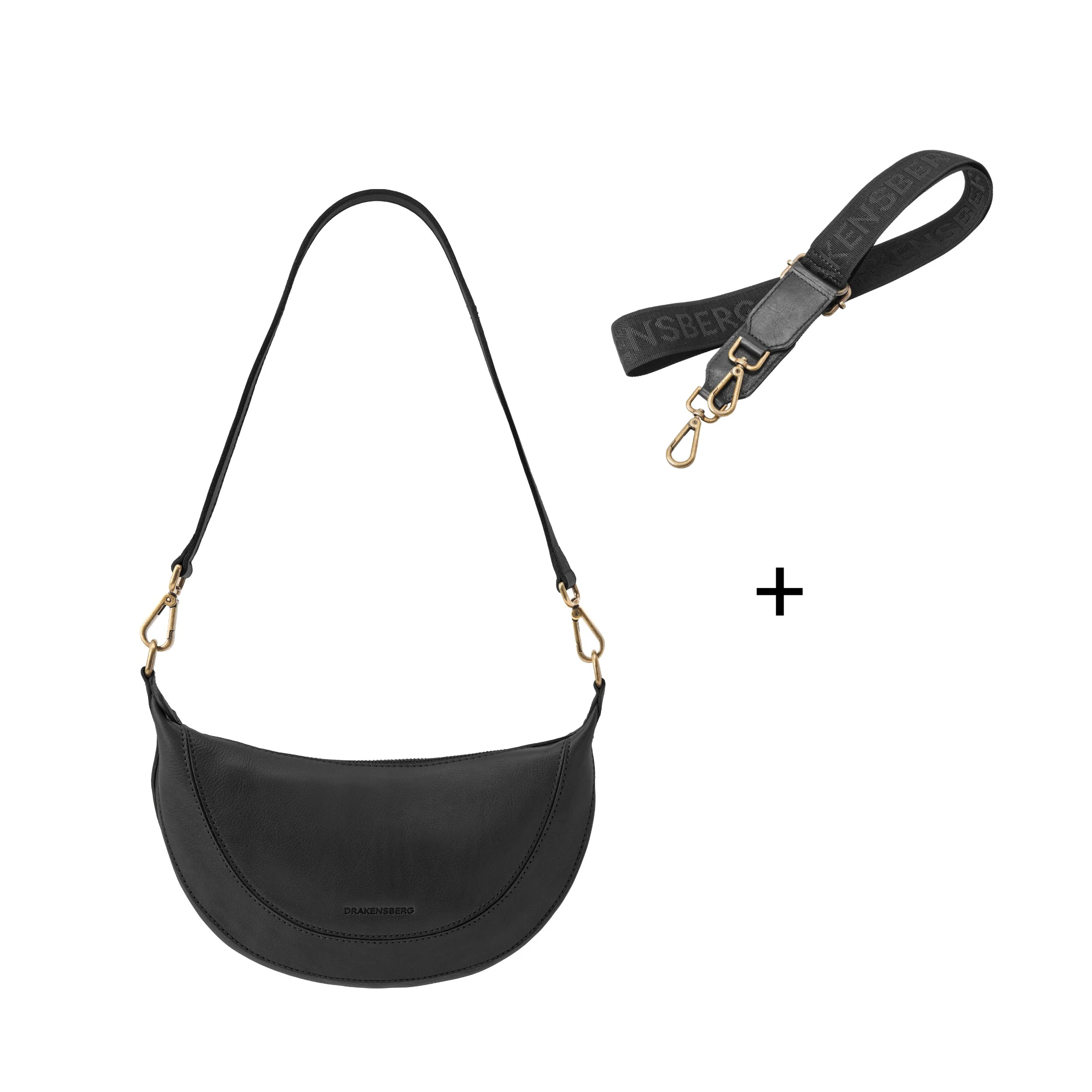 Set/2 Half-Moon Bag »Mona« & Cross-Body-Gurt - Image 11